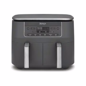 NINJA Double hot air fryer DZ300EU Power 2400 W Capacity 7.6 L Grey