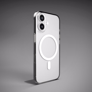 Puro 0.3 MAG itin plonas TPU dėklas telefonui suderinamas su Magnetiniu įkrovimu iPhone 17 - skaidrus