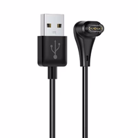 Kabelis Reach USB-A to Garmin Watch 1.0m juodas