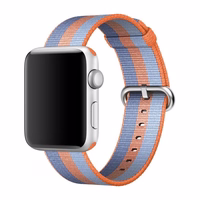 Dirželis APPLE WOVEN NYLON APPLE WATCH MPW22ZM/A 42MM / 44MM / 45MM / 49MM oranžinis ORIGINALI PAKUOTĖ