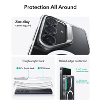 ESR Classic Hybrid Kickstand MagSafe dėklas "Samsung Galaxy S26" - skaidrus