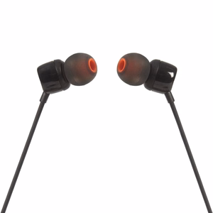 Laidinės ausinės su 3,5 mm jungtimi JBL T110 juodos