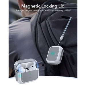 ESR Orbit HaloLock MagSafe dėklas AirPods Pro 3 baltas