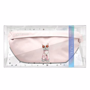 Nimmy Crossbody Glasses Cool Cat Shoulder Bag - Pink