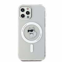 Karl Lagerfeld IML Choupette MagSafe dėklas iPhone 12 / 12 Pro - permatomas