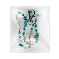 HAPPY telefoninis dirželis, telefono pakabukas / ilgis 44 cm (kilpoje 22 cm) / rankoje - šviesiai mėlynas