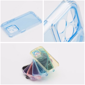 MATRIX CLEAR dėklas telefonui IPHONE 14 mėlynas