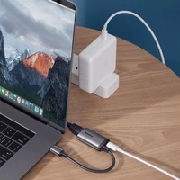 Baseus adapteris HUB - Type C į VGA + Type C PD - (CAHUB-O0G) tamsiai pilkas