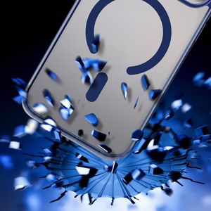 3mk Frosty MagCase dėklas telefonui iPhone 17 Pro - mėlyna