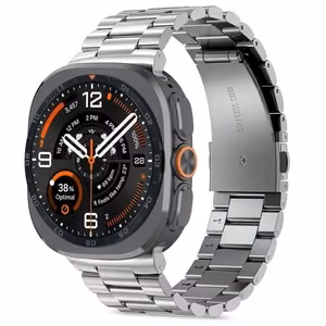Tech-Protect Stainless Steel apyrankė, skirta „Samsung Galaxy Watch Ultra 47 mm“ – sidabro spalvos