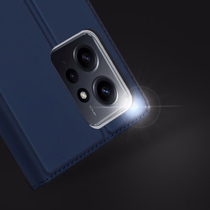 Dux Ducis Skin Pro чехол для Xiaomi Redmi Note 12 флип карточный кошелёк подставка синий