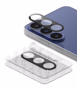 Ringke Camera Full Cover 2-Pack Tempered Glass for Samsung Galaxy S26 FE - Black
