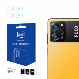 3mk Lens Protection™ hibridinis kameros stiklas Poco X5 Pro 5G