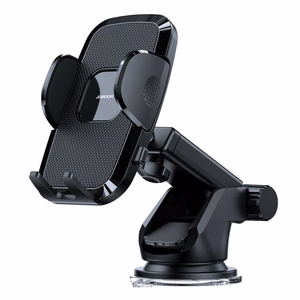 Automobilinis universalus telefono laikiklis Joyroom (JR-ZS259) tvirtinamas ant prietaisų skydelio, juodas