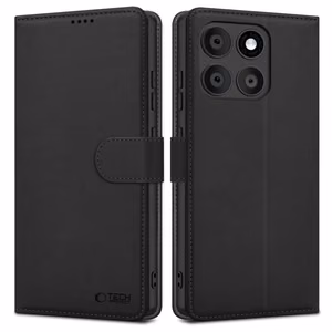 Tech-Protect Piniginės tipo dėklas telefonui Motorola Edge 60 Fusion - juodas