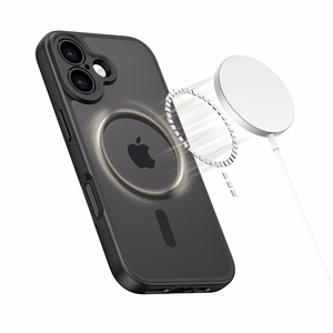 Tech-Protect BasicMag magnetinis dėklas telefonui iPhone 17 - matinė juoda