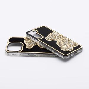 TEDDY BEAR Dėklas telefonui (m) IPHONE 7 / 8 / SE 2020 / SE 2022 - auksinis (m)