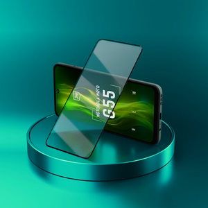 Grūdintas stiklas 3mk HardGlass Max Lite Black Motorola Moto G55 5G