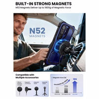 Supcase iBlason ArmorBox Clip Mag MagSafe Dėklas for Samsung Galaxy S26 Ultra - tamsiai mėlynas and juodas