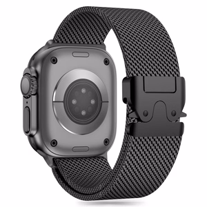 Tech-Protect Milano apyrankė Apple Watch 6 / 7 / 8 / 9 / 10 / SE / Ultra 1 / 2 (44 / 45 / 46 / 49 MM) - juoda