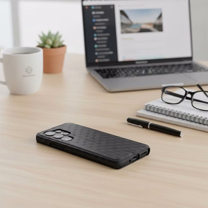 Atverčiamas dėklas Xiaomi Redmi A7 PRO Cubic Book, juodas
