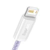 USB kabelis Lightning įrenginiams Baseus Dynamic 2 Series, 2.4A, 2m (violetinis)