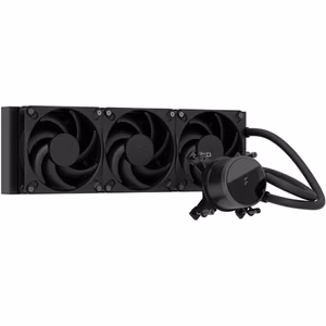 Fractal Design skystasis aušinimas Radius 360, juodas, Intel, AMD