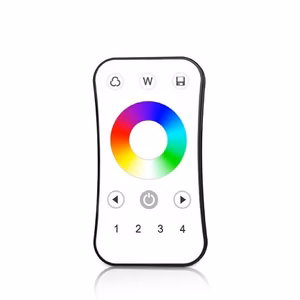 R8 nuotolinis valdymo pultelis, 4 zonų, RGB/RGBW