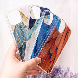 auksinis Glam dėklas for Samsung Galaxy S24 FE feathers