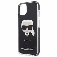 Karl Lagerfeld Iconik Karl dėklas iPhone 13 mini - juodas