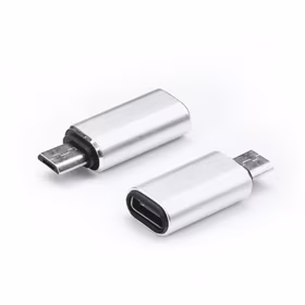 Adapteris Type-C į Micro USB – sidabrinis