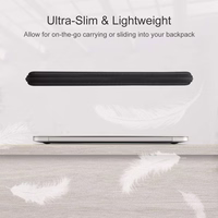 Tech-Protect Hardpouch dėklas 13-14 colių nešiojamam kompiuteriui juodas ir oranžinis