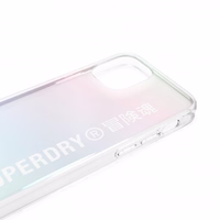 SUPERDRY Skaidrus dėklas Snap IPHONE 12 MINI holografinis