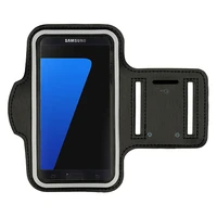 Armband Slim Type 1 Dėklas telefonui Iphone 15 Pro Max/16 Pro Max/Samsung A15/A16/A25/A34/A55/M35/S20 FE/S24 FE/S24 Plus/S24 Ultra (6,0 colių) - juodas (m)