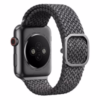 Uniq Aspen pintas dirželis skirtas Apple Watch 1/2/3/4/5/6/7/8/SE/SE2 40/38/41mm - pilkas