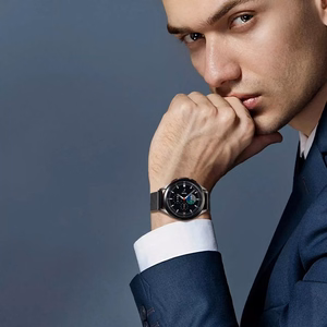 DUX DUCIS ремешок MILANESE из нержавеющей стали магнитный 20 мм чёрный