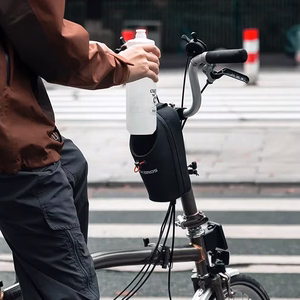 Rockbros P002 Handlebar Bag Compatible with Scooters and Folding City Bikes 1.5L - Black