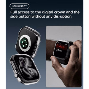 Spigen Thin Fit dėklas, skirtas Apple Watch 42 mm – skaidrus