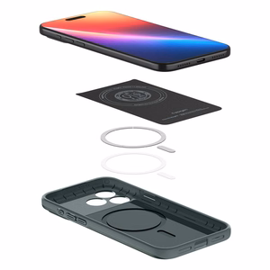 Spigen Thin Fit Magnetinis dėklas telefonui iPhone 17 Pro - Žalias