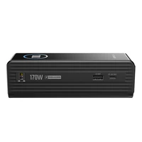 "EcoFlow RAPID Powerbank" 25000 mAh, 170 W (įmontuoti 100 W kabeliai).