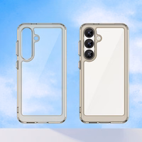 Outer Space dėklas telefonui iPhone 16e lankstus rėmo dangtelis - permatomas, juodas