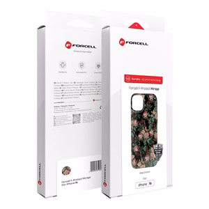FORCELL F-PROTECT Mirage, karinio lygio dėklas su MagSafe, suderinamas su IPHONE 15 PRO MAX rožinė drama