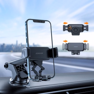 Car Holder Joyroom v1 "JR-ZS283" Black (not magnetic / sticky pad)