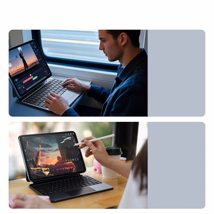 Dux Ducis MK serijos klaviatūros dėklas iPad 10" (2022) / iPad 11" (2025), juodas