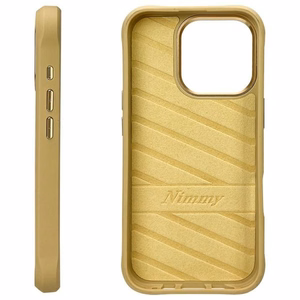Nimmy Cool&Cute 2.0 Katės dėklas telefonui iPhone 16 Pro - žalias