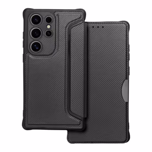 RAZOR knygos tipo dėklas telefonui SAMSUNG S24 Ultra juodas