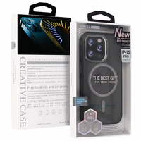 Smooth Feeling Magsafe Dėklas telefonui Iphone 15 Plus juodas