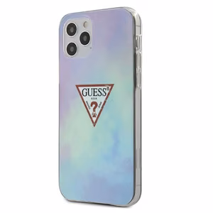 Чехол Guess Tie & Die Collection для iPhone 12 / 12 Pro 6.1" - синий