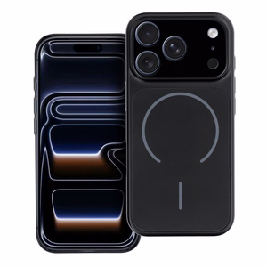 Dėklas MAKE 17 (MagSafe) skirtas iPhone 17 juodas