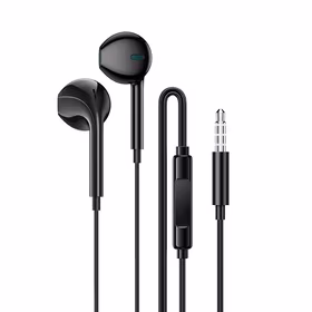 Borofone ausinės BM100 Fuente su mikrofonu juodos